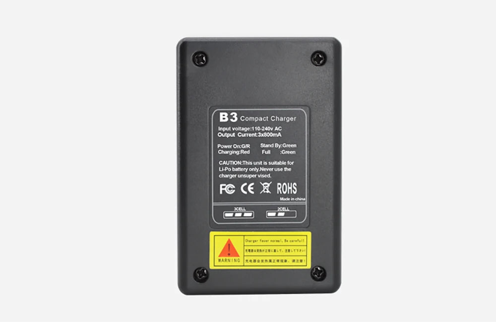 HotRC A400/B3 10W Balance Charger 2S/3S/4S Cells 100V-240V AC EU/US Plug Lipo Battery Fast Charger Remote Control Car Charger