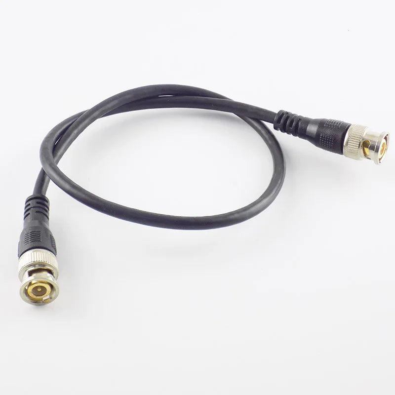 0.5M/1M/2M/3M BNC Male To Male Adapter Cable For CCTV Camera BNC Connector  GR59 75ohm Cable Camera BNC Accessories
