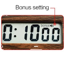 LEAP Chess Clock Digital Chess Timer with Count up / Countdown Timer for Board Games Timer with Alarm Function Wood Appearance