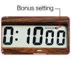 LEAP Chess Clock Digital Chess Timer with Count up / Countdown Timer for Board Games Timer with Alarm Function Wood Appearance