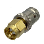 1Pcs Adapter BNC Female Jack to SMA Male Plug Straight RF COAXIAL Connector Wire Terminals 50ohm