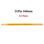 0.3mm Pitch 13 21 23 25 27 21 33 39 45 51 Pin Ffc Fpc Flexible Flat Cable Gold Plated Ribbon Cable