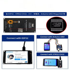 4.0 inch SPI serial TFT LCD capacitive touch screen display module 320*480 support for Arduino