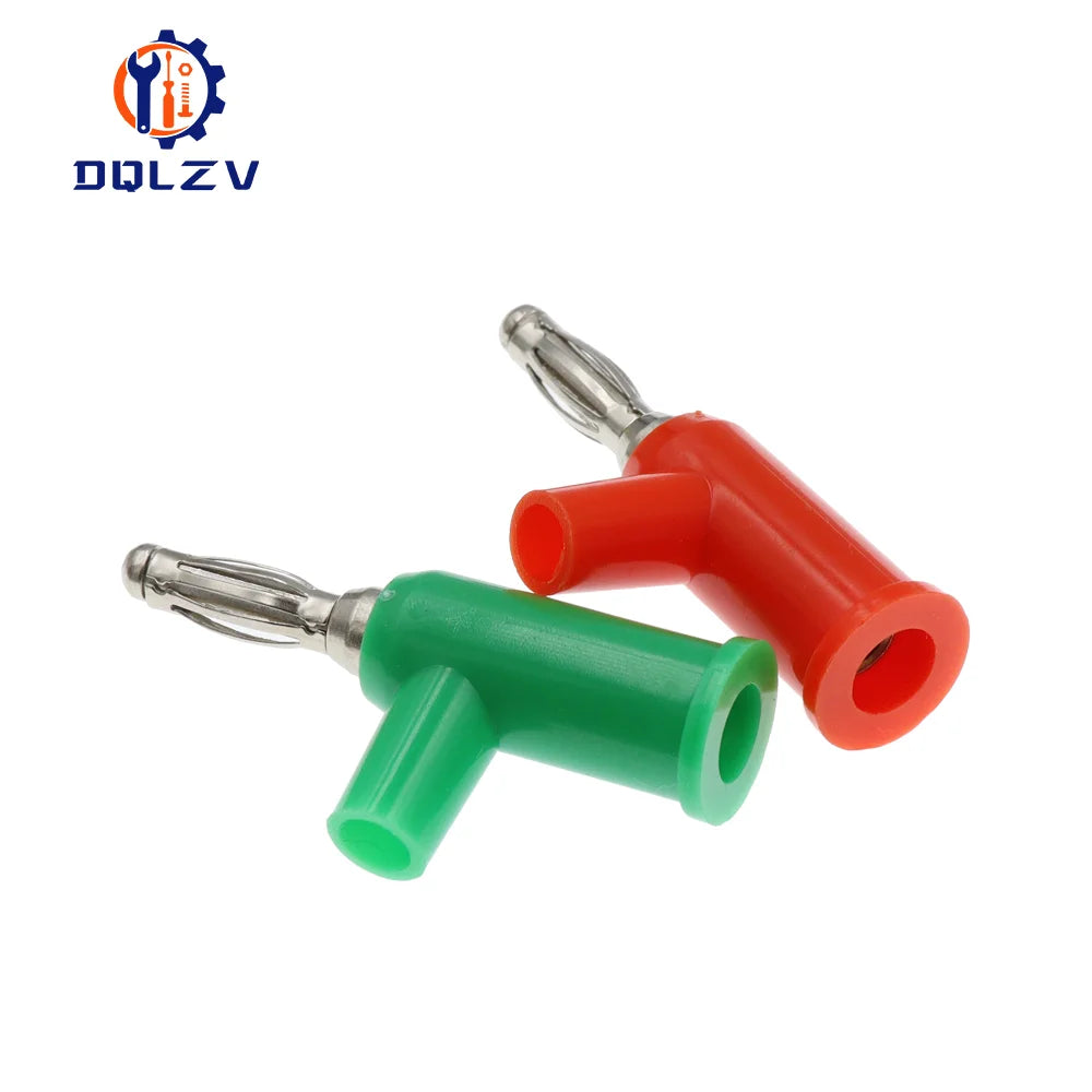 4MM Stackable Banana Plug Terminal Binding Post Electrical Connector Component DIY Tools 5 Colors