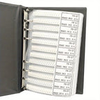 4250pcs SMD Resistor Sample Book • 0603 0805 1206 170 (25pcs Each) 1% Resistors Assortment Kit • 0Ω-10MΩ Values • Wire Sold