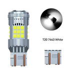T20 1156 1157 Car LED Headlight Bulbs Brake Signal Lights Turn Lamp Running Light Bright 3030 36smd PY21W Anti Flicker Lamp