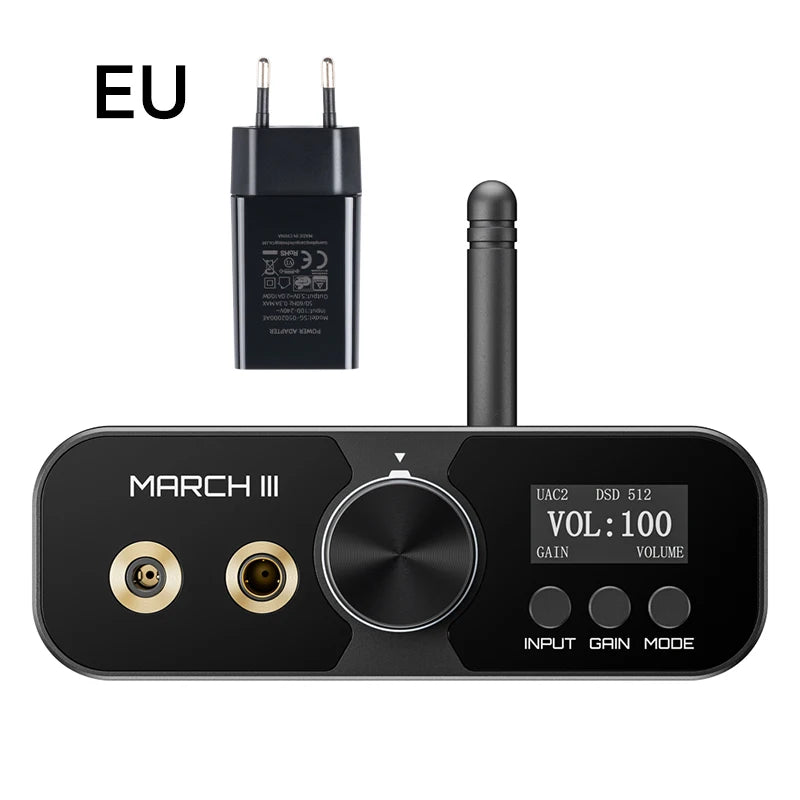 TempoTec March III-M3 2*CS43198 HIFI USB DAC,Bluetooth DAC,UAC1.0 for PlayStation PS4,PS5,UAC2.0, EQ,Filter,DSD512/LDA