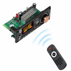 160W Amplifier Bluetooth 5.1 MP3 Decoder Board 2*80W Audio Player 12V DIY MP3 Player Car FM Radio Module TF USB Mic Record Call