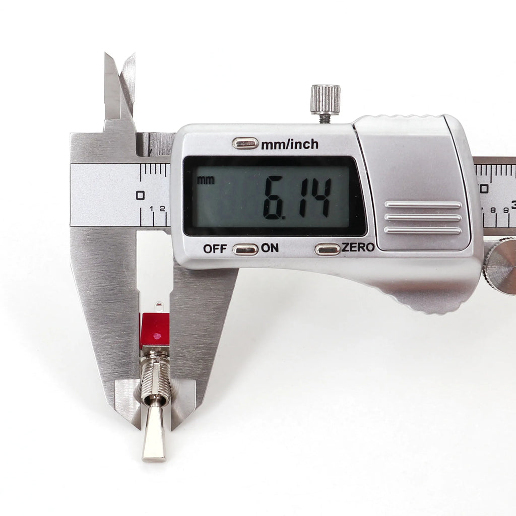 Salecom T80-T U/U2 Series Flat Handle Remote Control Mini Toggle Switch 6.35mm Panel Mount 5A/125VAC