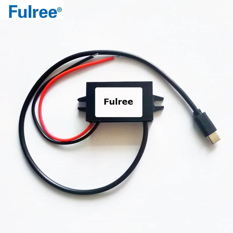 Type C USBC Mini Micro USB 12V 24V 36V 48V Convert to 5V 3A Car Phone Charger Step Down Buck Converter 12 Volt to 5 Volt
