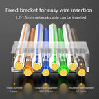 Xintylink CAT7 RJ45 Connector RJ RG45 Ethernet Cable Plug CAT8 8P8C FTP STP Shielded CAT6A Network SFTP LAN 10/50/100pcs