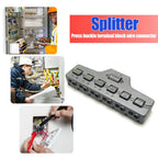 3/6 Ports Push-in Fast Quick Wire Connector Distribution Wiring Cable Splitter for LED Lighting Terminal Block