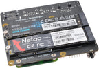 Raspberry Pi CM5 IO board NAS 2xNVMe dual Ethernet X1500
