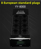 YYAUDIO HiFi Audio Noise AC Power Filter Power Conditioner Power Purifier Surge Protection with EU Outlets Power Strip