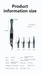 Maant MY-102 Blade Set BGA Maintenance Knife For iPhone CPU NAND CHIP IC Remove Glue Disassemble Rework Blade Knife Tools Kit