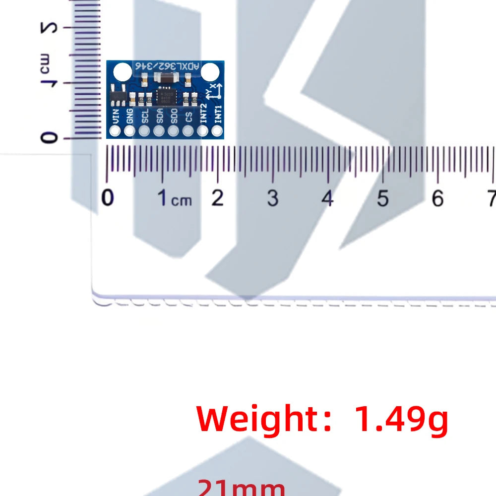 ADXL345 Alternative GY-346 Sensor Module - ADXL362/ADXL346 I2C/SPI Interface for Arduino Compatible