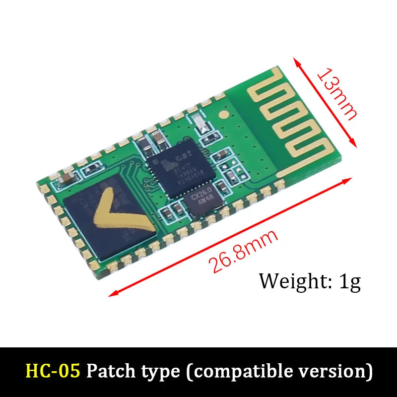 HC-05 HC-06 RF Wireless Bluetooth Transceiver Slave Module HC-08 Serial Port Module Wireless 4.0 HC-42 BLE 5.0 Bluetooth module