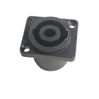 4/10/20pcs Panel Mount 4-Pole Audio Socket with Locking Mechanism - Suitable for Speaker & Amplifier Setups NL4MP