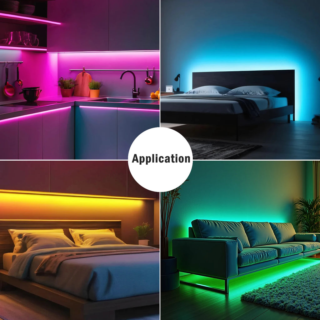 5V USB LED COB Light Strip Touch Dimmer Flexible Diode Tape 5mm 320Leds/m Linear Ribbon Indoor Lighting DIY TV Mirror Backlight