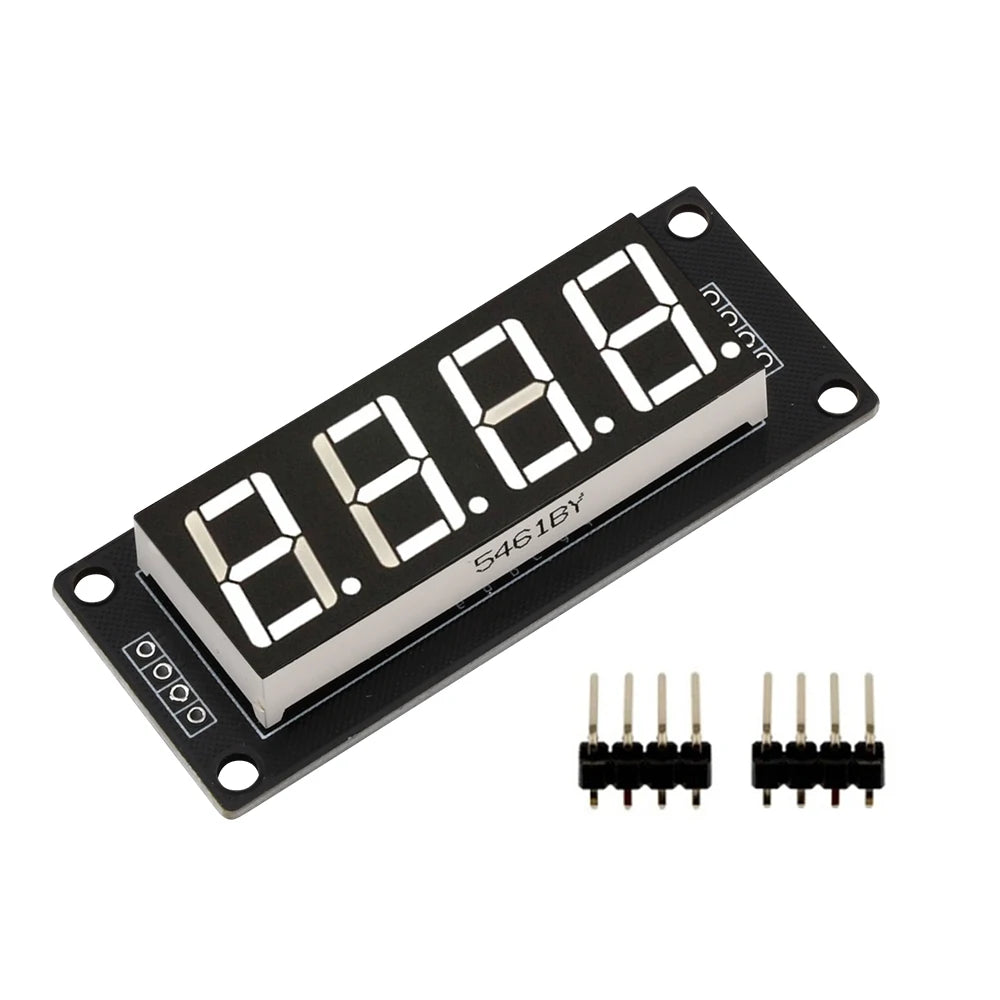 TM1637 LED Display Module For Arduino 7 Segment 4 Bits 0.56 Inch Clock RED Anode Digital Tube Four Serial Driver Board Pack