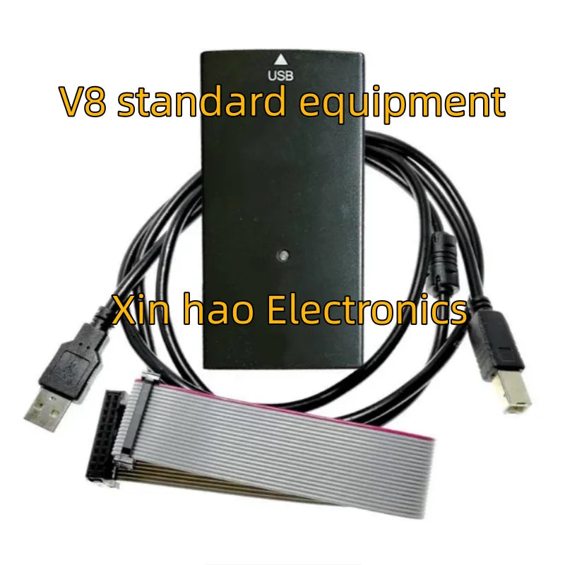 100% new High Speed J-Link JLINK V8 Stm32 J-Link V9 USBfor  JTAG Emulator Debugger J-Link V8 Emulator