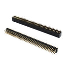 5pcs 2.54mm 3*40P Triple Row Straight 90D Right Angle R/A Breakaway Rohs Gold PCB Male Female Pin Header Connector 3x40pin