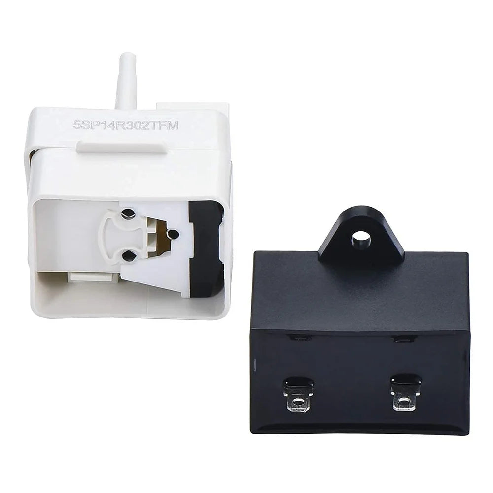 W10613606 Refrigerator Compressor Start Relay and Capacitor for Whirlpool KitchenAid Kenmore W10416065 PS8746522 67003186