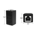 RJ45 Coupler Extender Connector Cat 5 Cat6 Cat6a Ethernet Coupler Female To Female PC Hardware Adapters Ethernet Cable Extender
