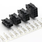 5/10sets Micro-Fit 3.0mm Pitch Double Row 43020 5559 Mini Plug, Female Housing + Male Crimp Terminal 2P-24Pin Connector Kit