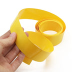 Yellow PVC Heat Shrink Tube Width 17mm ~ 200mm Waterproof Insulated 18650 Battery Pack Wrap Cable Sleeve Lithium Film Case