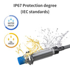 GTRIC LJ12A3 Series Inductive Proximity Switch Sensor NPN PNP High Quality Sensing Distance 2mm 4mm DC 12-24V AC 90-220V