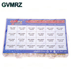 Polypropylene Safety Plastic Film kit 100nf 220nf 10nf 47nf 22nf 1nf 0.47uf 0.1uf 330nf Correction capacitor