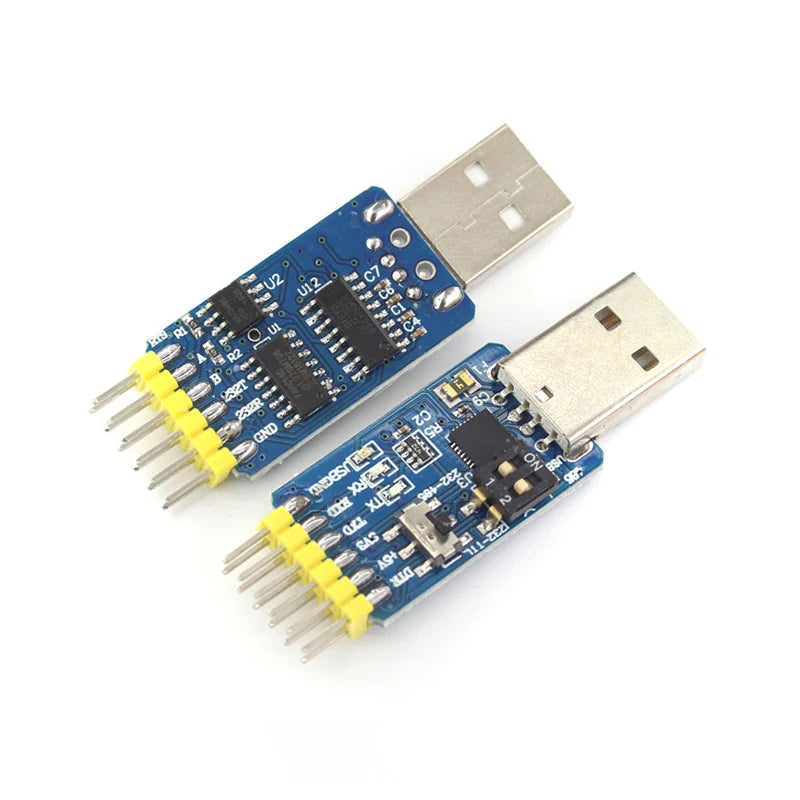 1pcs CP2102 module USB to TTL upgrade board UBS to serial port STC microcontroller download flash six in one UART
