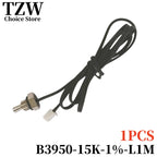 TZW NTC Thermistor Temperature Sensor M8 Hexagonal Thread Probe B3950 1% 5K 10K 15K 20K 50K 100K 60CM 1M 2M