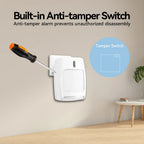 Meian Wired PIR Motion Sensor, Infrared Alarm Detector, Human Body Presence Sensor, Smart Home Security, Work with Alarm Host