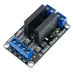 Low Level 5V 1 2 4 8 Channel Solid State Relay Module SSR G3MB-202P 240V 2A Output With Resistive Fuse For Arduino