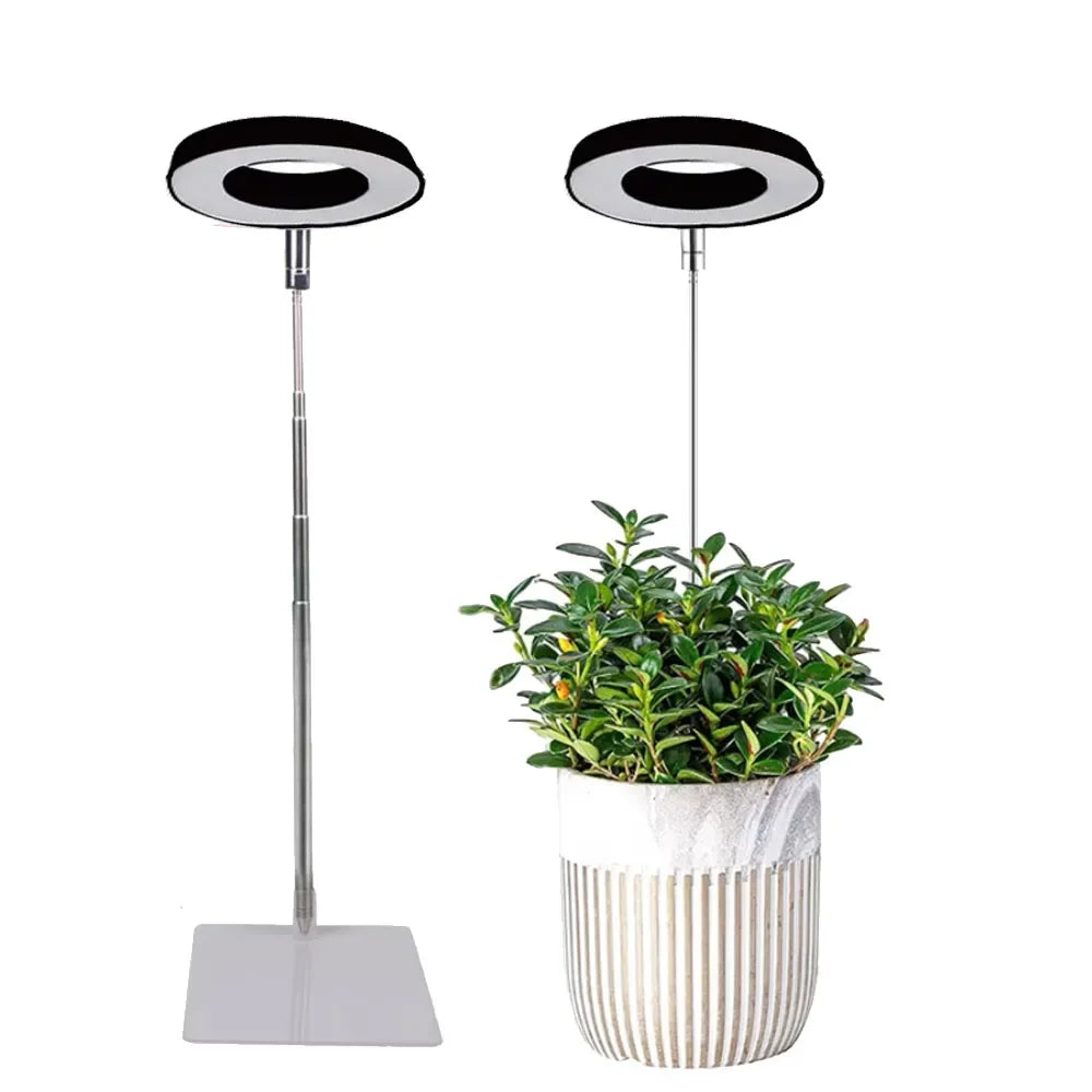 USB-Full-spectrum indoor solar LED growth lamp, USB timing dimming, succulent plants, flower bed telescopic fill light lamp