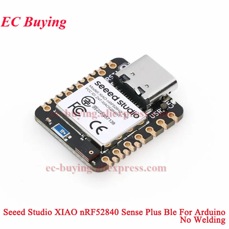 10Pcs/1pc Seeed Studio XIAO BLE NRF52840 SENSE Plus  RP2040 Bluetooth-compatible Module For Arduino Nano Microcontroller