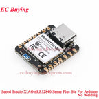 10Pcs/1pc Seeed Studio XIAO BLE NRF52840 SENSE Plus  RP2040 Bluetooth-compatible Module For Arduino Nano Microcontroller