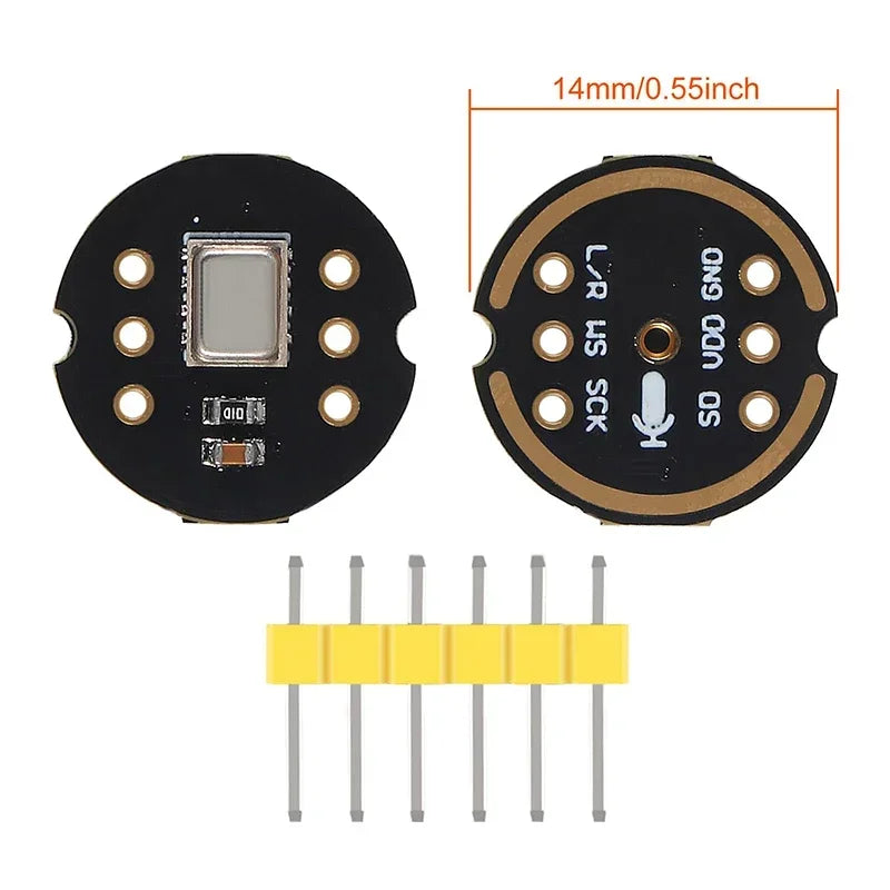 1-10PCS INMP441 Omnidirectional Microphone Module I2S Interface Low Power MEMS High Precision Digital Output Sensor Module
