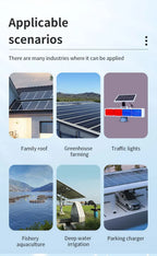 TOMZN 2 Sets of PV Solar Connectors 1000V 1500V 32A 45A Panel Branch PV Photovoltaic Wire/Board Terminal Box Inverter IP67 10LOT