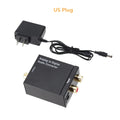 Analog to Digital Converter ADC Audio Analog to Digital (Optical/Coaxial) Converter Optical Coaxial RCA Toslink SPDIF Adapter