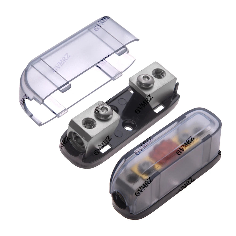 1Set 20A 30A 40A Car Audio Auto Mini ANL AFS Car Fuse Holder Block with Fuse 100A 150A 200 MINI ANL 32V Good Quality 50A 60A 80A