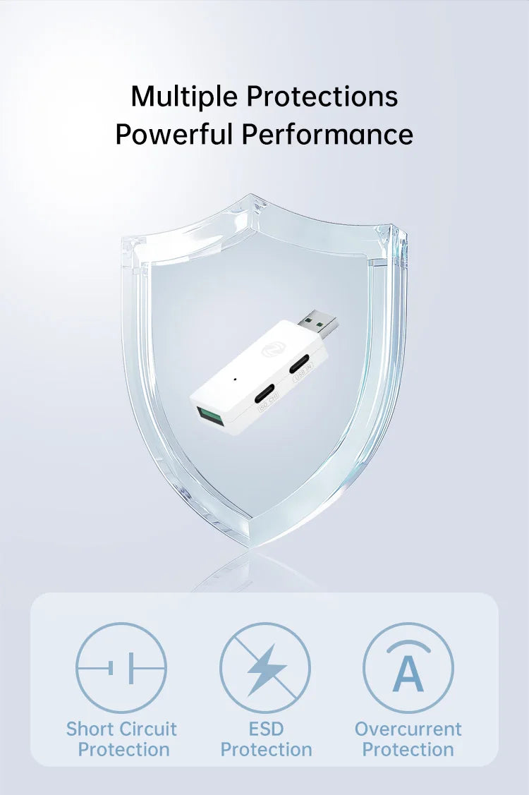 ALIENTEK USB 2.0 High-Speed Isolator HUB23 Industrial-Grade 480Mbps Opto-Coupler Photoelectric Protection Module