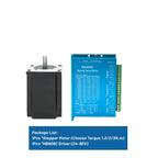 1/2/3/4/5 Axis Kit Nema23 Closed Loop Stepper Motor 1.2Nm/2Nm/3 Nm DC Hybird Servo With Encoder Motor Drive Kit  For CNC