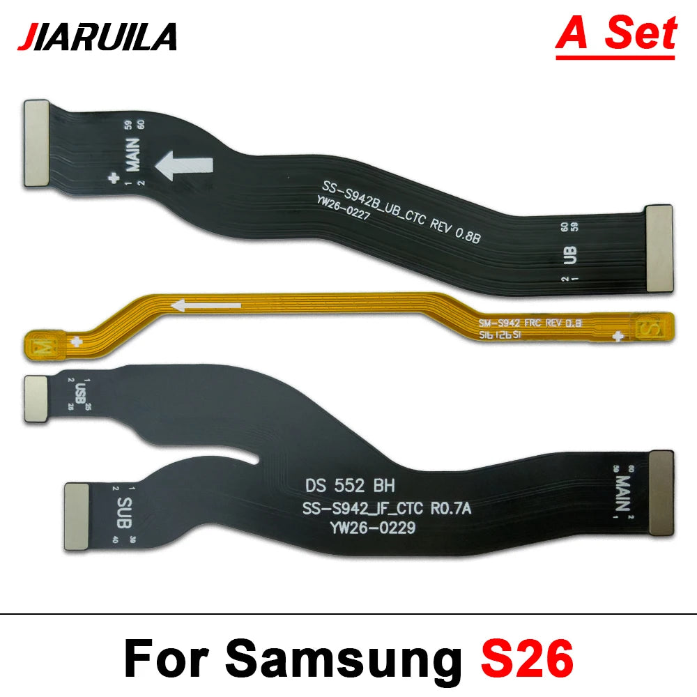 Main FPC LCD Display Connect Mainboard WIFI Antenna Flex Cable Ribbon Parts For Samsung S26 / S26 Plus / S26 Ultra