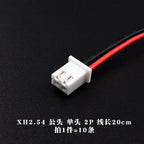 10PCS JST XH2.54 XH 2.54mm Wire Cable Connector 2P/3P/4P/5P/6 Pin Pitch Male Female Plug Socket 10cm/20cm/30cm Length 26AWG