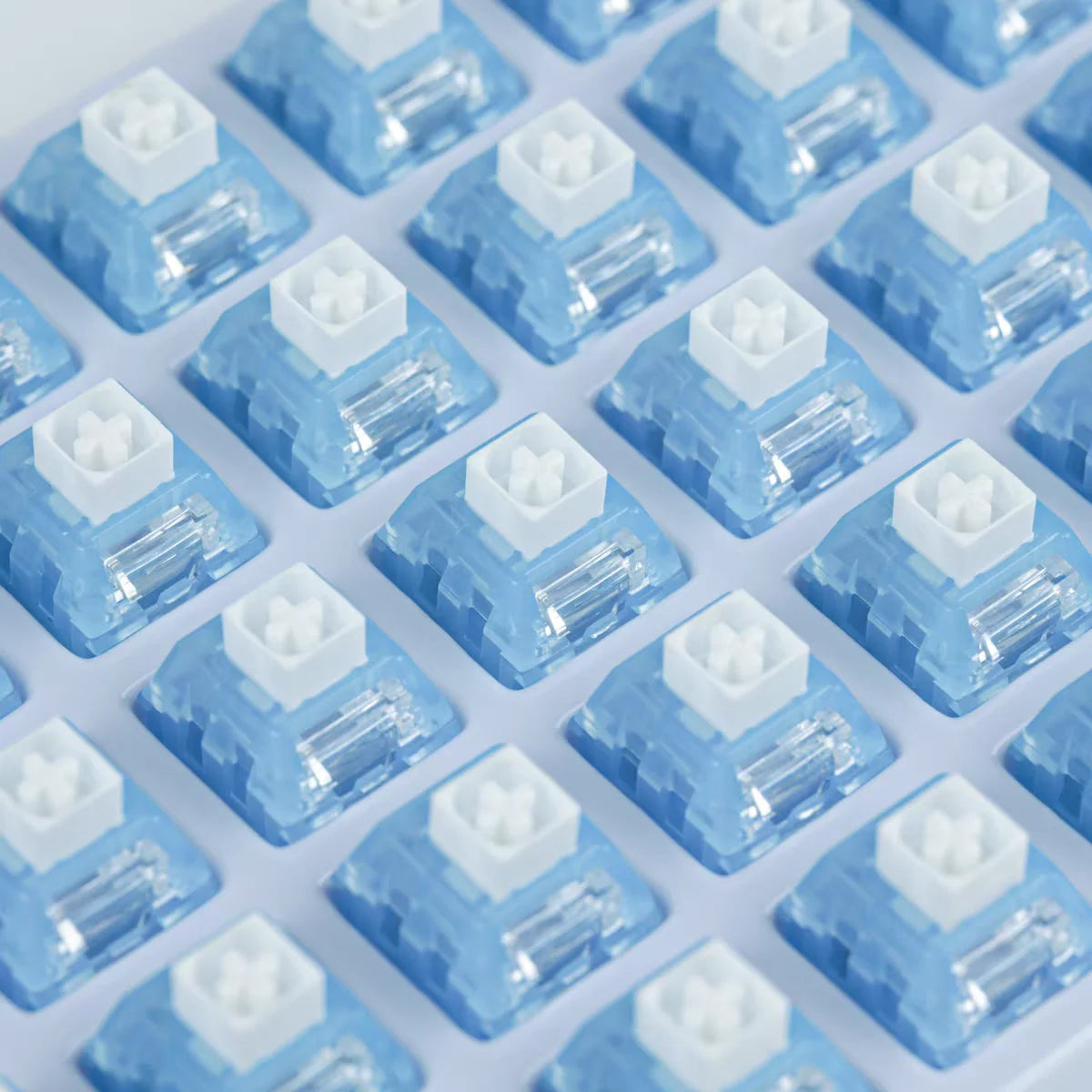 Kailh Arctic Fox Switch Tactile Clicky 5 Pins RGB For MX Mechanical Gaming Keyboard Hot Swap Pre-Lubed PC Gaming Switches Custom