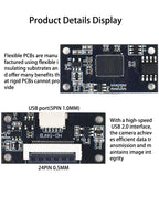 USB Camera Module 16MP 4656x3496 4K CMOS IMX258 AF/MF/FF 75 Degree 30FPS Wide Angle MJPEG YUY2 IMX298 for Digital Cameras
