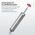LUXIANZI Powerful Desoldering Pump Aluminum Suction Tin Gun Vacuum Soldering Iron Desolder Solder Sucker Pen Removal Hand Tools